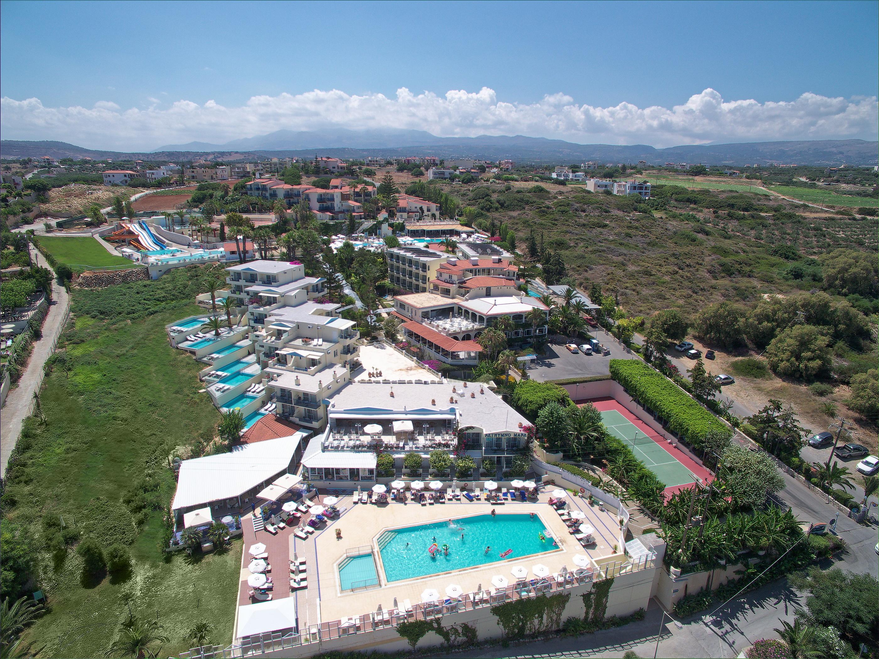 Rethymno Mare & Water Park Hotel Skaleta Luaran gambar