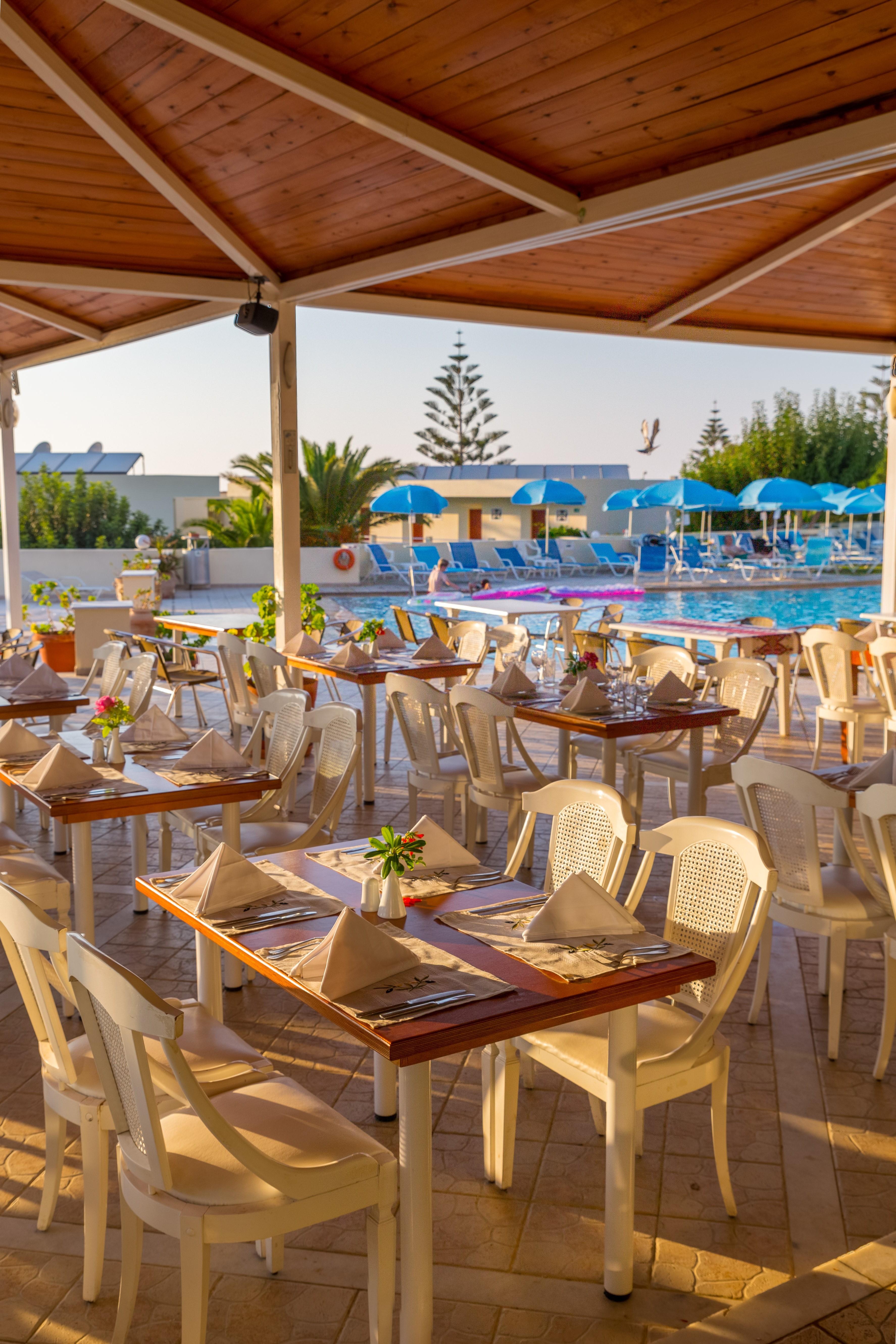Rethymno Mare & Water Park Hotel Skaleta Luaran gambar