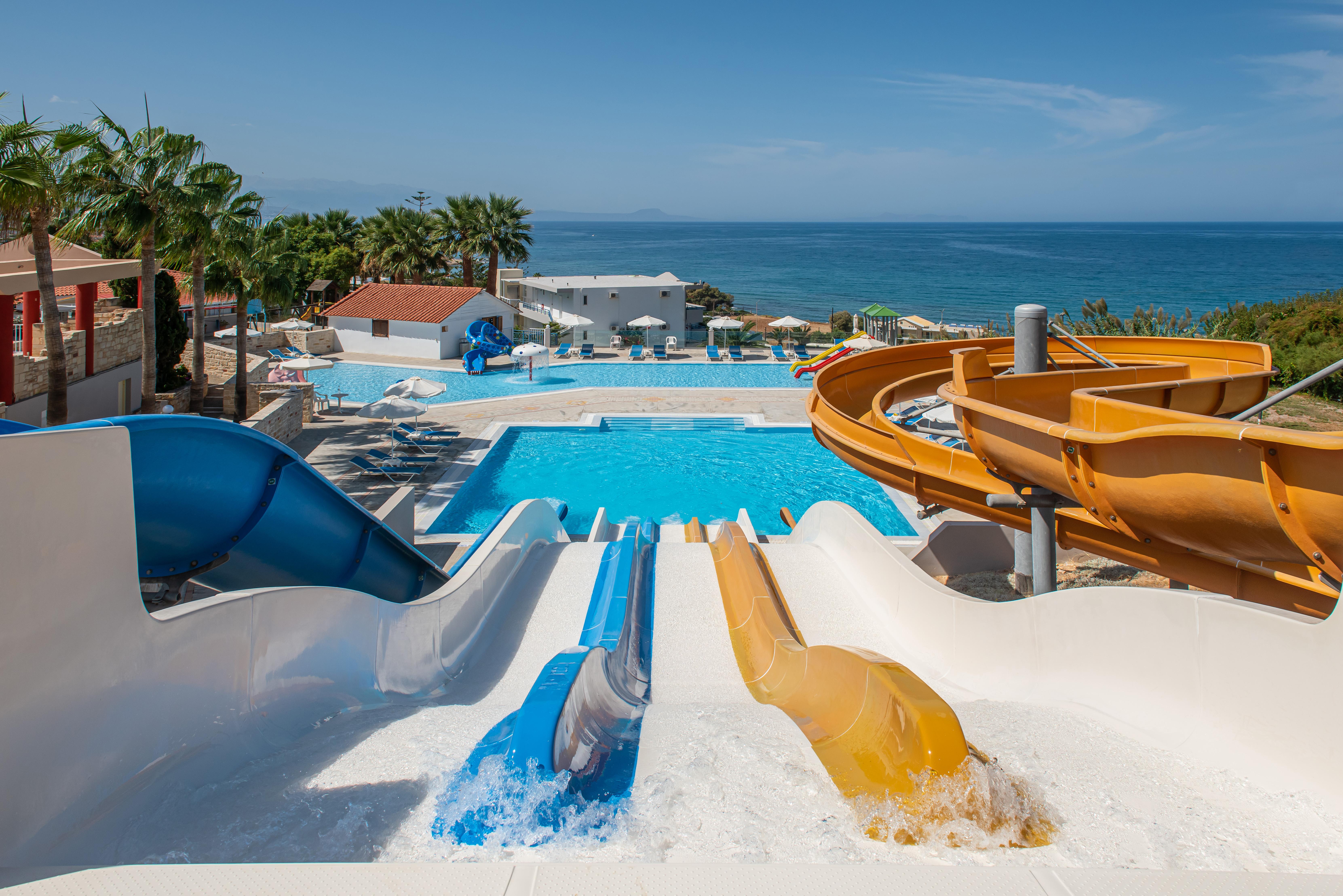 Rethymno Mare & Water Park Hotel Skaleta Luaran gambar